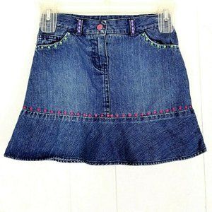Talbots Kids Jean Skirt Girls Size 6X